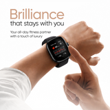 Cellecor Lumora E5 Plus Bluetooth Calling Smartwatch - Black