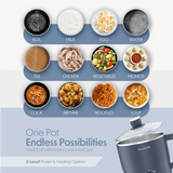 Cellecor CMK18 Home Chef Multi-Cook Kettle - 1.8L