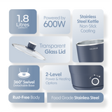 Cellecor CMK18 Home Chef Multi-Cook Kettle - 1.8L