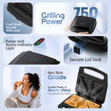Cellecor ToastyFi CST700 Sandwich Maker