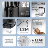 Cellecor Chopzy JMGC 600 PLUS 600W Juicer Mixer Grinder