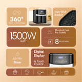 Cellecor Airflow Air Fryer (CAF55)- 5.5L