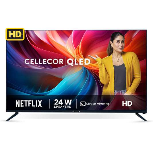 Cellecor CE-32H PRO HD TV QLED Smart Tv