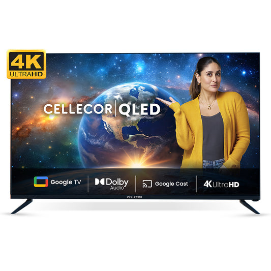 Cellecor CE-50U PRO 4K UHD QLED Smart Tv