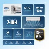 Cellecor Inverter Split CK22 Air Conditioner - 2 ton