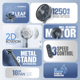 Cellecor CPF167L High-Speed Pedestal Fan