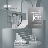 Cellecor Chopzy JMGC 600 PLUS 600W Juicer Mixer Grinder