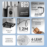 Cellecor Chopzy JMGC 600 PLUS 600W Juicer Mixer Grinder