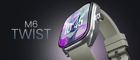 Wear Oasis of Luxury on Wrist with M6 Twist Smart Watch