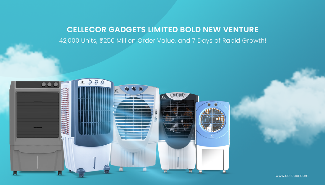 Cellecor Gadgets Limited Bold New Venture: 42,000 Units, ₹250 Million Order Value, and 7 Days of Rapid Growth!