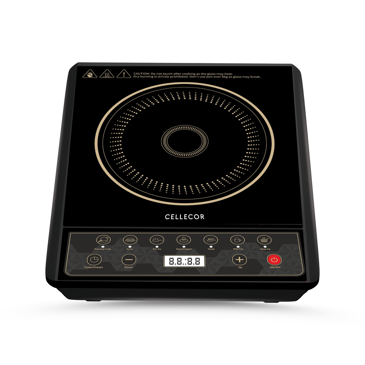 Cellecor CE06IND 2000W Induction Cooktop