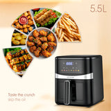 Cellecor Airflow Air Fryer (CAF55)- 5.5L