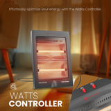 Cellecor COQH 2 Quartz Tube Room Heater - Grey