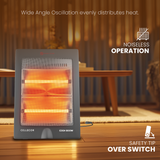 Cellecor COQH 2 Quartz Tube Room Heater - Grey