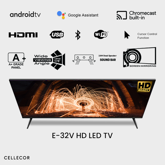 Cellecor Smart TV E-32P (32 inch)