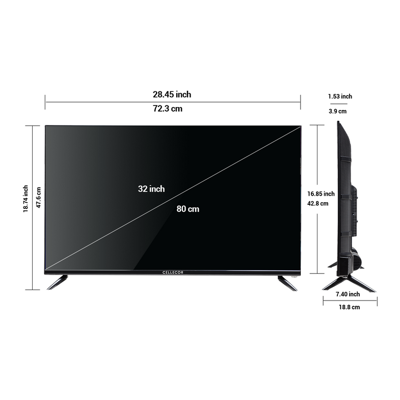 Buy India's Best Smart TV, Android LED TV, UHD 4k TV Online – Cellecor