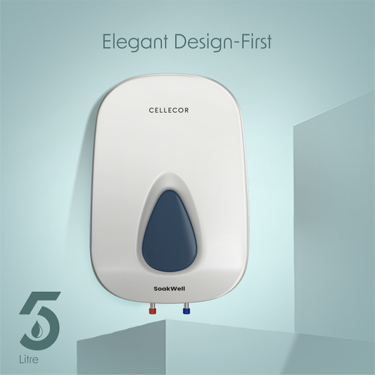 Cellecor SoakWell CIWH05 5L Instant Geyser