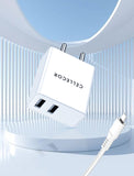 Cellecor P34-15W Dual USB Fast Charger