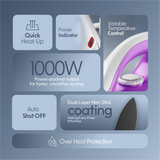 Cellecor Crease Dry Iron- CDILW10